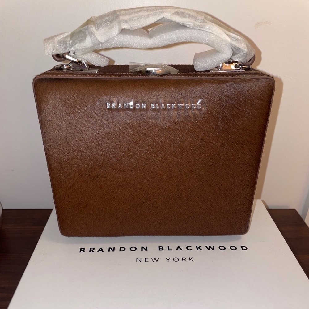 Brandon Blackwood Brown Ponyhair Kendrick Trunk